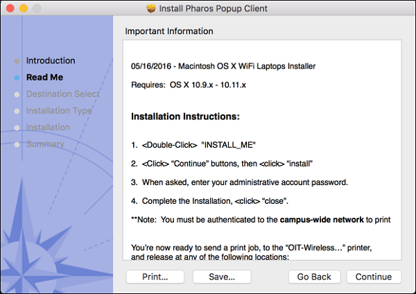 install driver for printer on mac